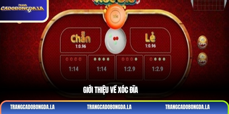 Giới thiệu về xóc đĩa