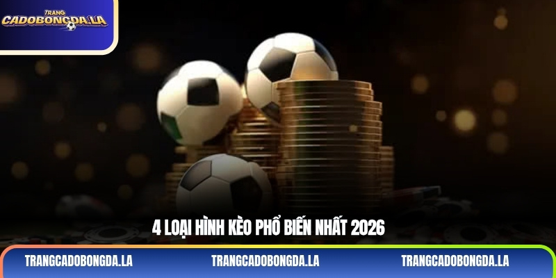 4 loại hình kèo phổ biến nhất 2026