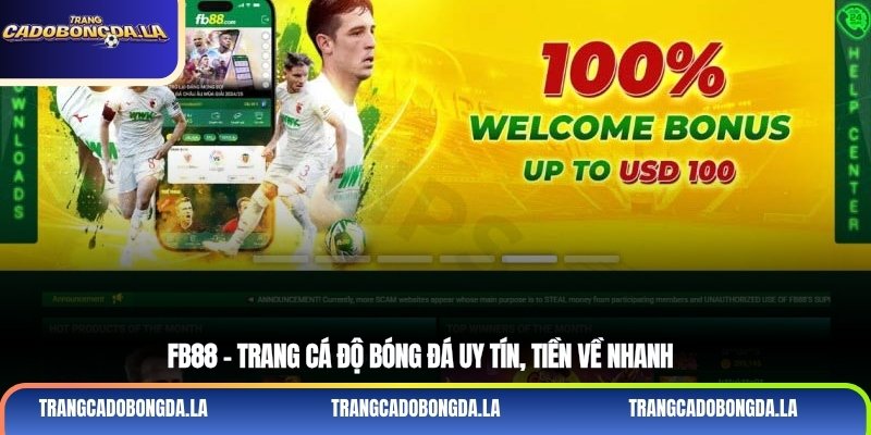 FB88 – Trang cá độ bóng đá uy tín, tiền về nhanh